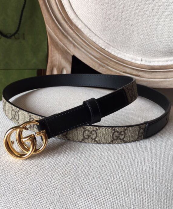 G.U.C.C GG Marmont Thin Belt