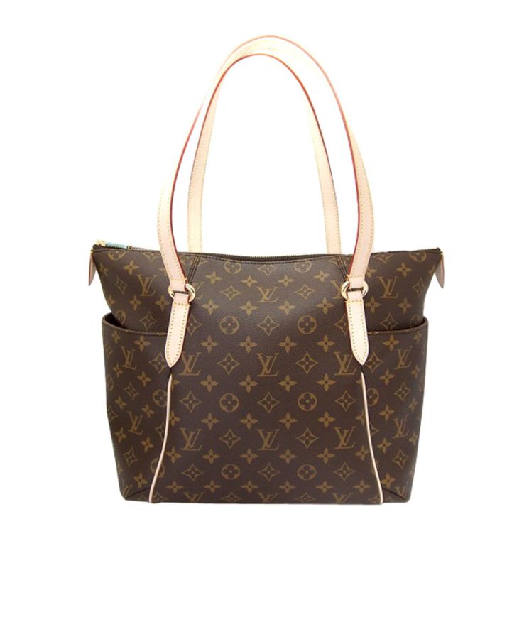 L.*V Monogram, Luxury Handbag, Batignolles M51263 Brown, Designer Accessories, High-Quality Canvas Bag