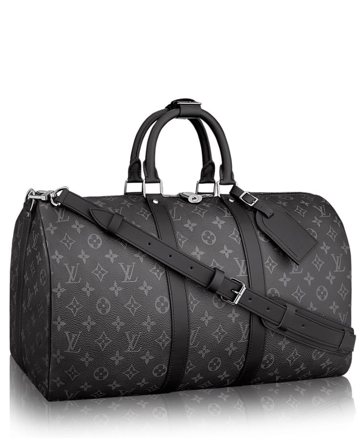 L.*V Keepall Bandouliere 55 M40605 Black