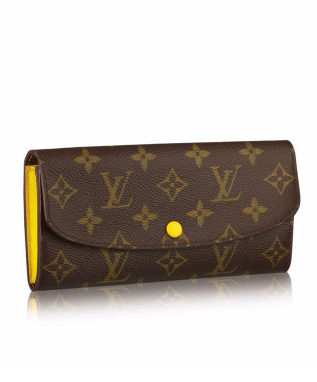 L.*V Emilie Wallet M61535 Yellow