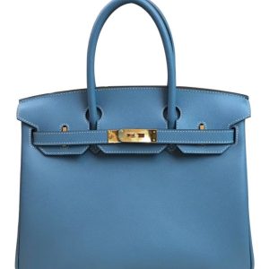 Her..mes Birkin 30, Epsom Leather, Luxury Handbag, Anti-slouch Leather, Rain-resistant Handbag