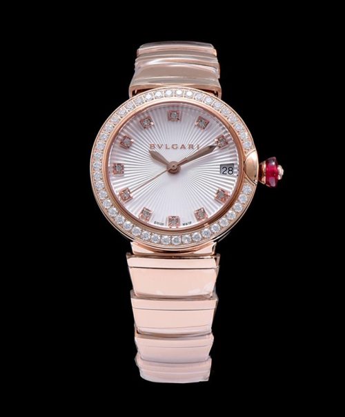 Bvl.gar L.*Vcea Diamonds, Luxury Watch, Automatic Watch, Diamond Watch