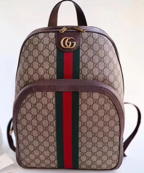 G.U.C.C Ophidia GG medium backpack 547967 Dark Coffee