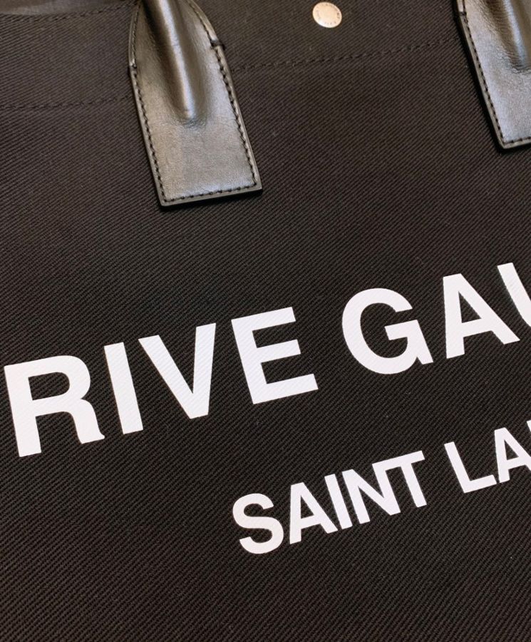 Saint.Lau.rent Rive Gauche Tote, Luxury Tote Bag, Designer Leather Bag