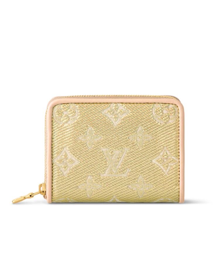 L.*V Zippy Coin Purse M82483 Golden