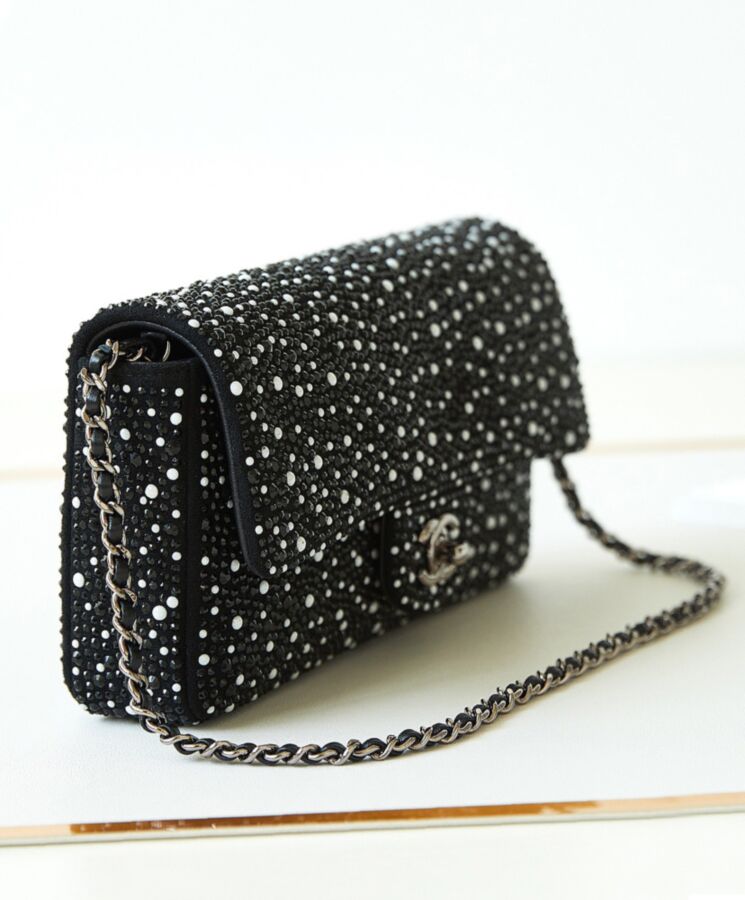 Cha.nel Clutch AS4372 Black