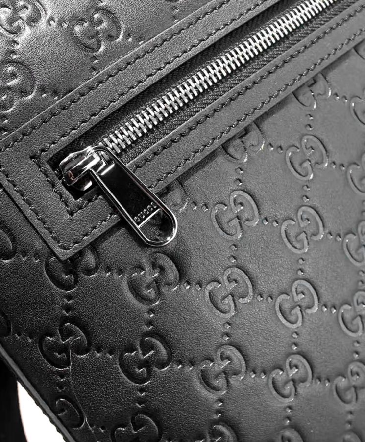 G.U.C.C Signature Leather, G.U.C.C Leather Messenger, Luxury Leather Bag