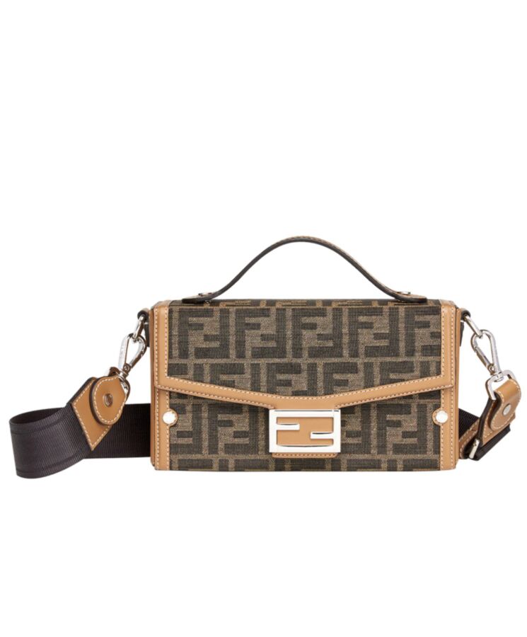 Fen.di Baguette Soft Trunk 7VA565 Coffee