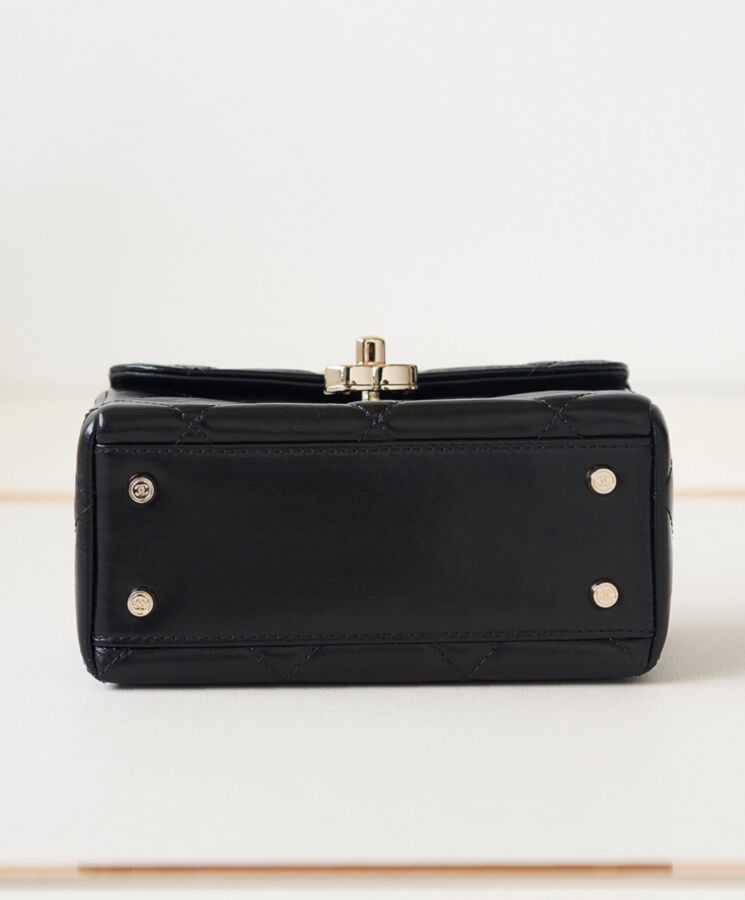 Cha.nel Mini Box Bag AS4469 Black