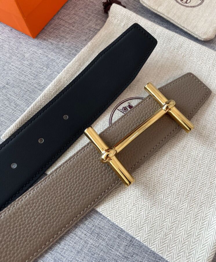 Her..mes H D’ancre Belt Buckle & Reversible Leather Strap 38mm