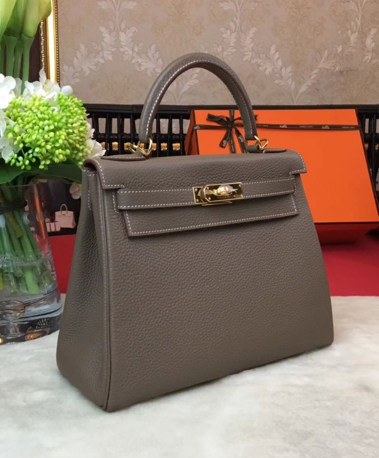 Her..mes Kelly Bag 32 Togo Leather