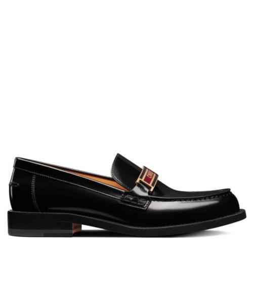 Di.ar Women's Code Loafer, Luxury Footwear, High-quality Calfskin Loafer, Black Loafer, Di.ar.