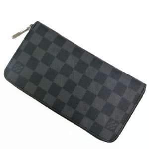 L.*V Damier Wallet, Luxury Wallet, N62668 Black Wallet