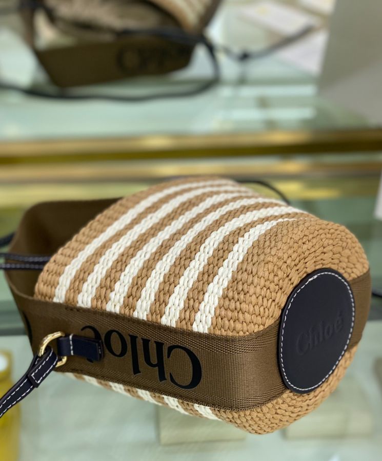 chl.oe Small Woody Basket Khaki