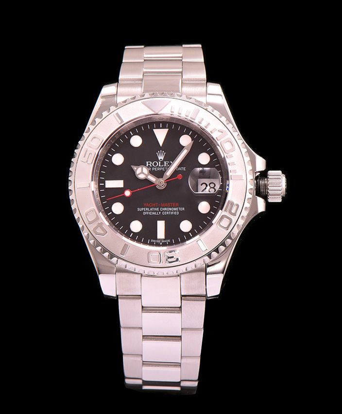 Ro.le.x Men s Yacht Master Watch Red