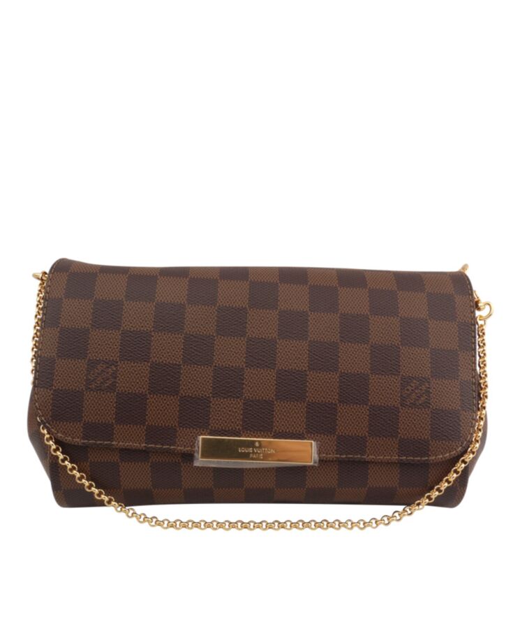 L.*V Damier Favorite N41276 Brown