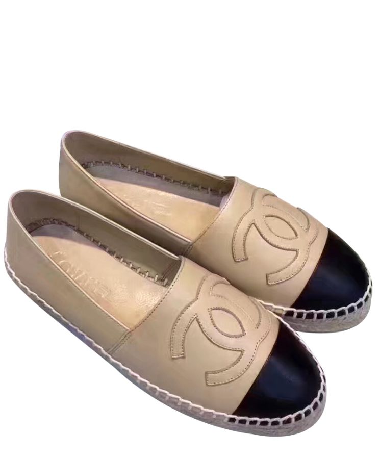 Cha.nel Espadrilles Shoes, Sheepskin Footwear, Luxury Footwear, Designer Espadrilles, Cha.nel G29762