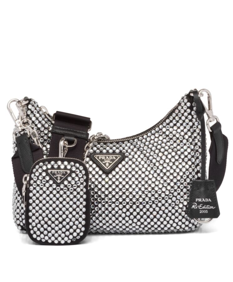 Pra.-da Re-Edition 2005 Duchess Bag Black