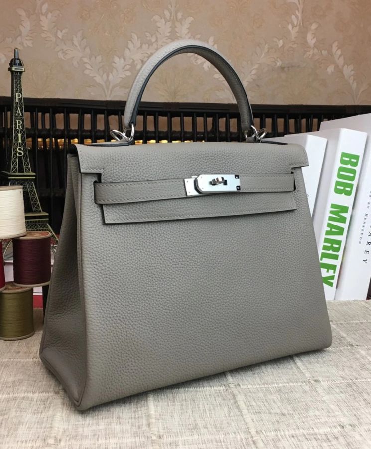 Her..mes Kelly Bag 32 Togo Leather