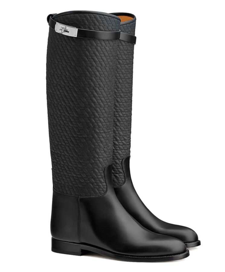 Her..mes Women’s Jumping Boot Black