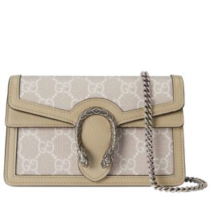 G.U.C.C Dionysus GG, Luxury Mini Bag, GG Supreme Canvas, Leather Bag, Designer Accessory