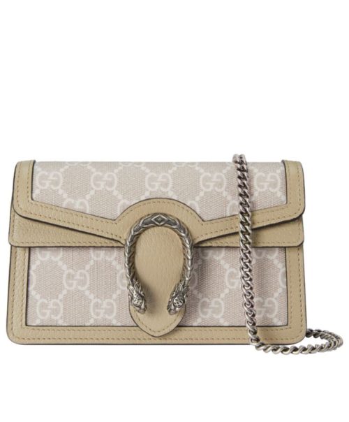 G.U.C.C Dionysus GG, Luxury Mini Bag, GG Supreme Canvas, Leather Bag, Designer Accessory