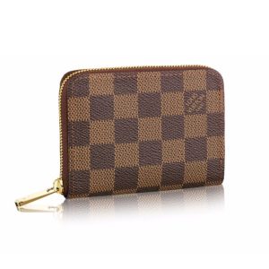 L.*V Zippy, Damier Canvas, Coin Purse, Luxury Wallet