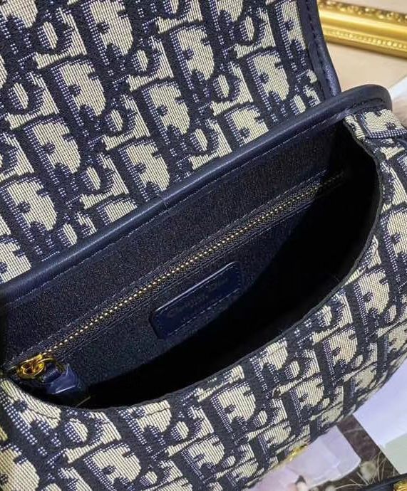 Di.ar Small Di.ar Bobby Handbag, Dark Blue Handbag, Luxury Shoulder Bag