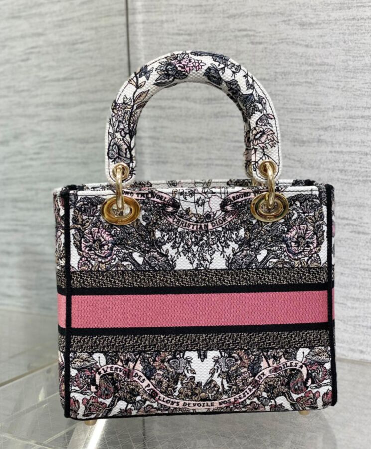 Di.ar Medium Lady D-Lite Bag Pink