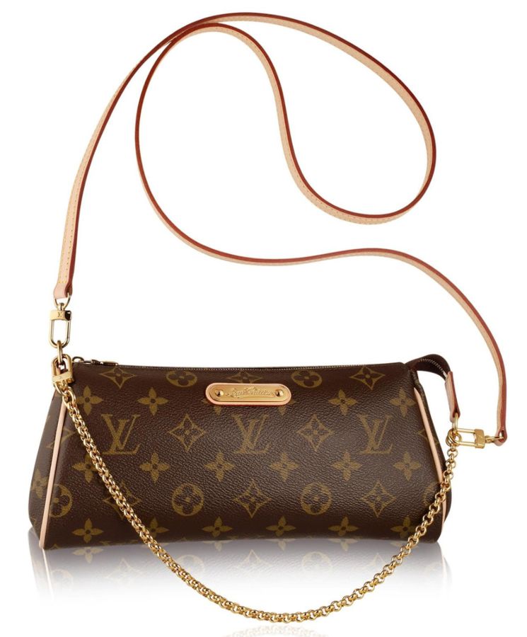 L.*V Monogram Eva Clutch M95567 Brown