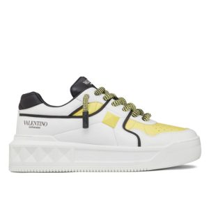 Valen.tino Unisex One, Luxury Footwear, Nappa Leather Sneaker