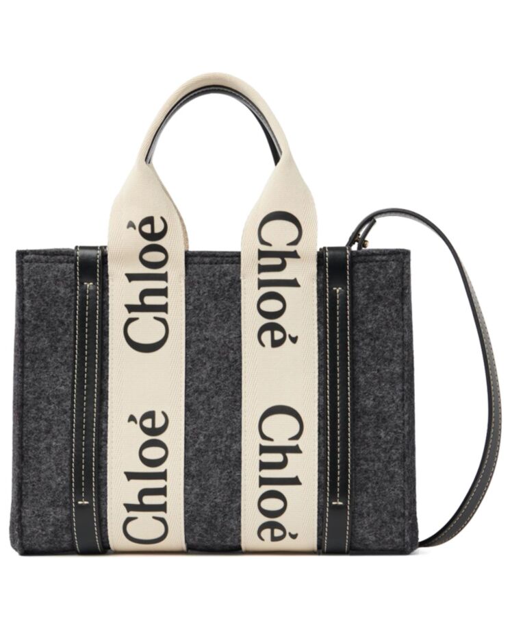 chl.oe Small Woody Tote Bag With Strap