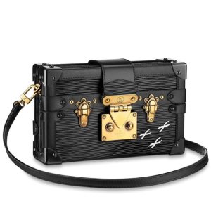 L.*V Monogram, Petite Malle Tags M50013, Luxury Bag, High-Quality Leather, Iconic L.*V Monogram