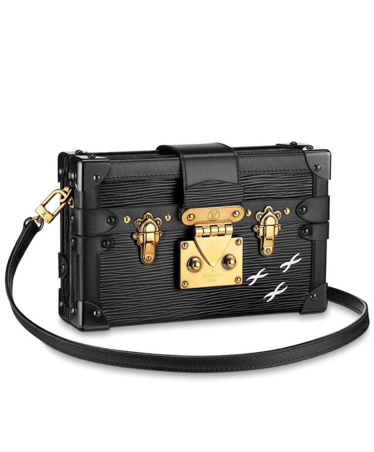 L.*V Monogram, Petite Malle Tags M50013, Luxury Bag, High-Quality Leather, Iconic L.*V Monogram