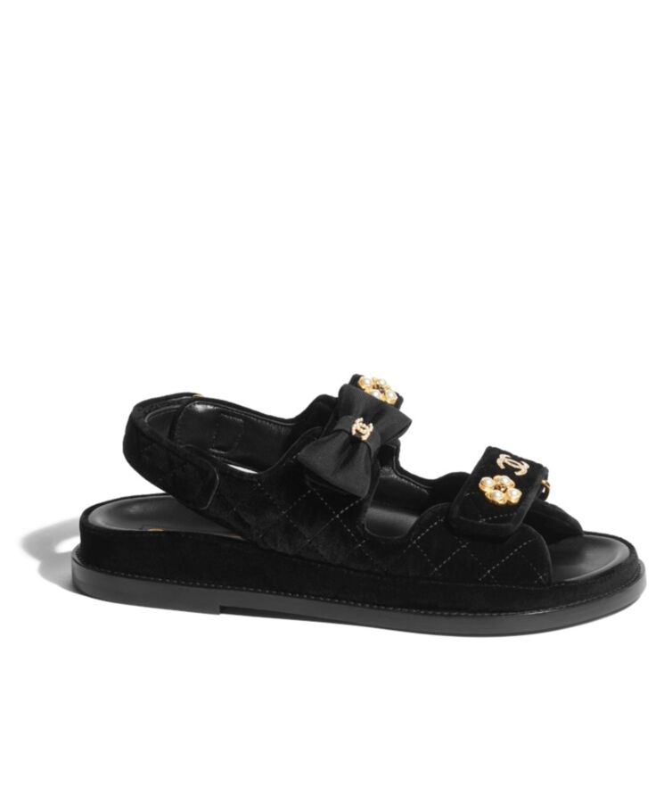 Cha.nel Women’s Sandals G40138 Black