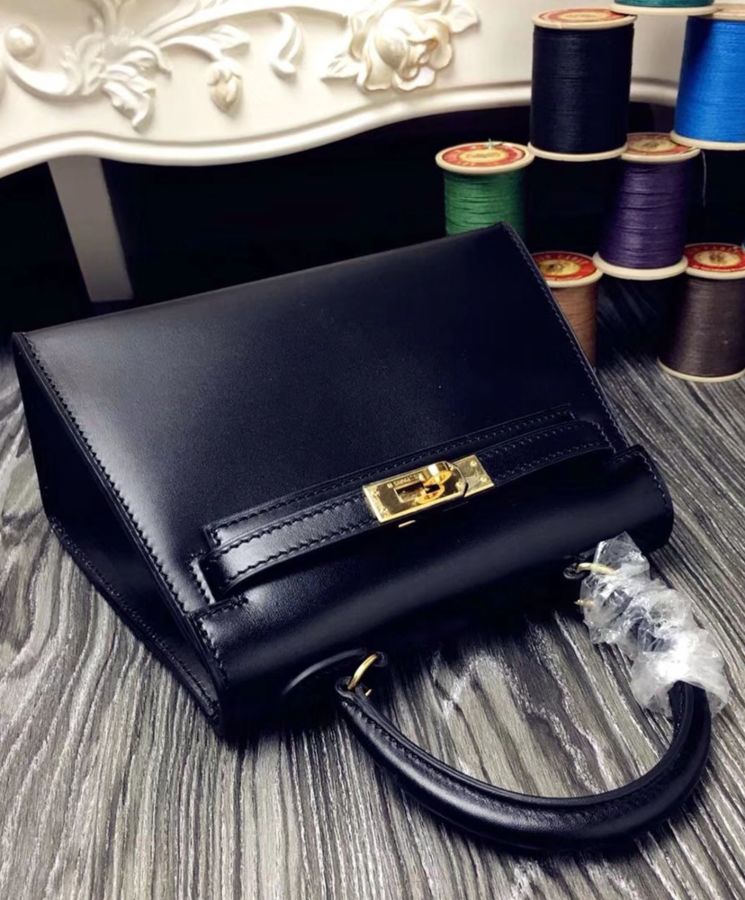 Her..mes Kelly 20 Mini Vintage Kelly Sellier Box Leather