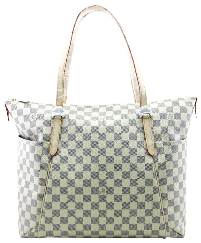 L.*V Damier Totally N51263 White