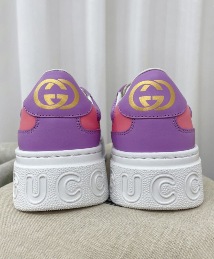 G.U.C.C Unisex GG Sneaker Purple