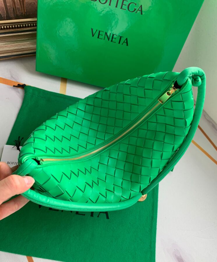 Bot.tega.Ven.eta Turn, imitation designer bags, leather pouch, intrecciato weave