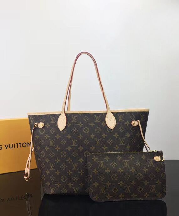 L.*V Monogram Neverfull M40995 Brown