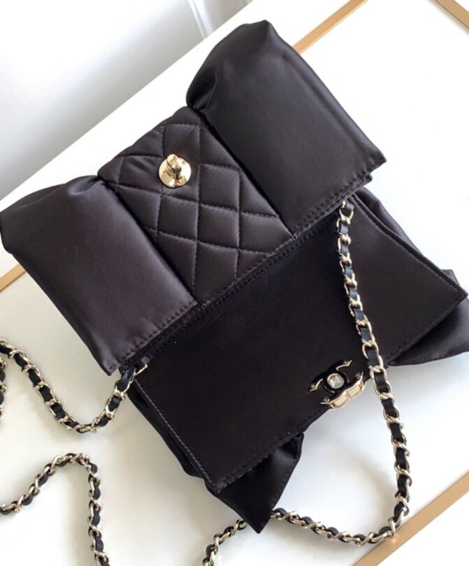 Cha.nel Clutch AS4098 Black