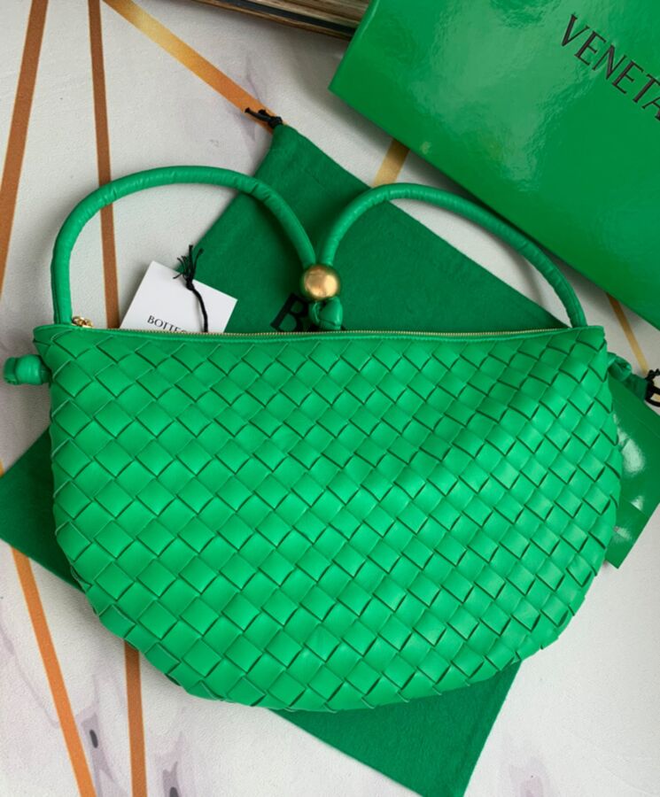 Bot.tega.Ven.eta Turn, imitation designer bags, leather pouch, intrecciato weave