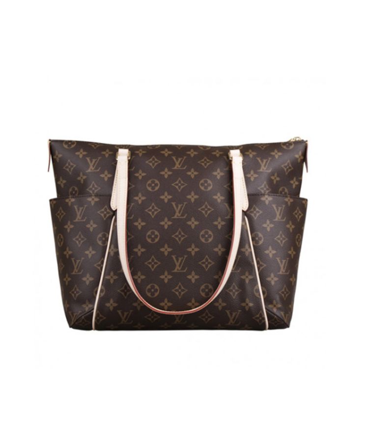 L.*V Monogram, Luxury Handbag, Batignolles M51263 Brown, Designer Accessories, High-Quality Canvas Bag