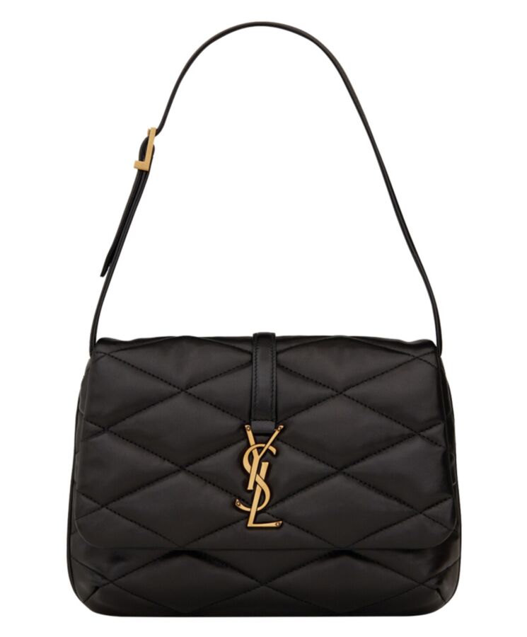 Saint.Lau.rent Le 57 Shoulder Bag In Quilted Lambskin 698567 Black