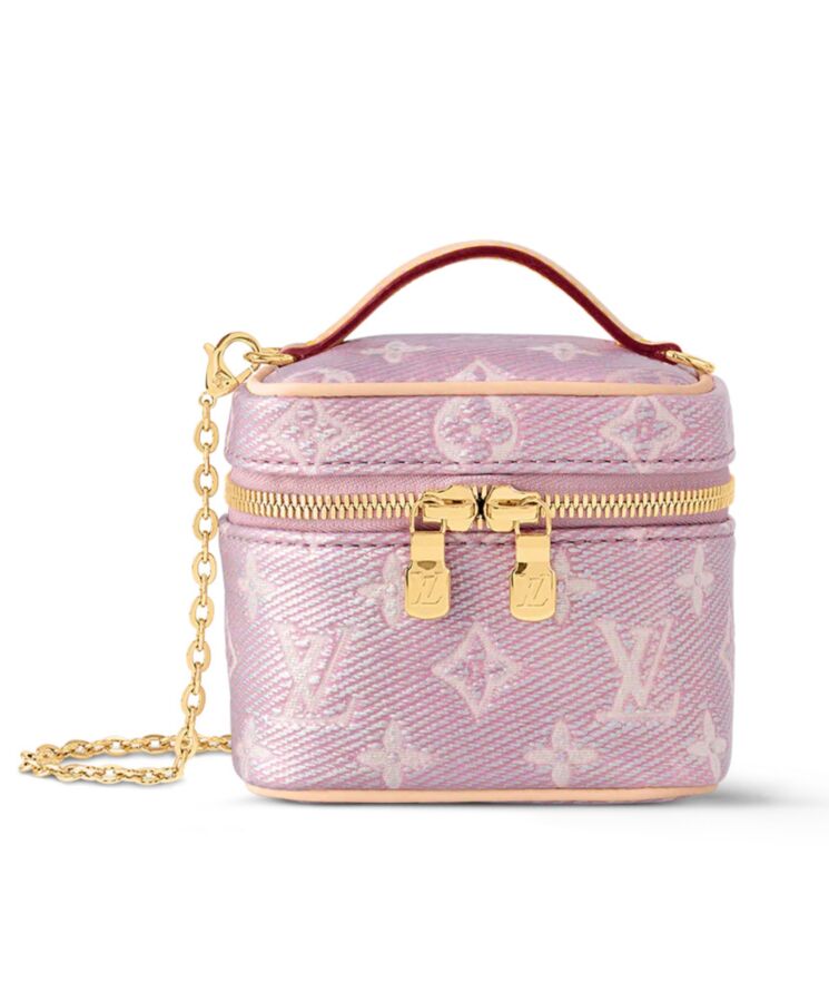 L.*V Micro Vanity, Monoglam Canvas Bag, Limited Edition L.*V, Chinese Valentine's Day Handbag