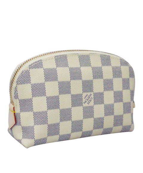 L.*V Damier Cosmelic N60024 White