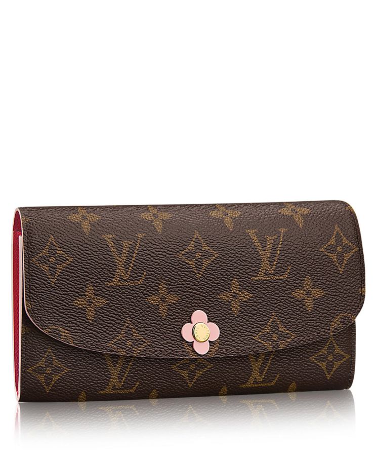 L.*V Emilie Wallet M64202 Peachblow