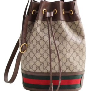 G.U.C.C Ophidia bucket bag, luxury bags, dark coffee G.U.C.C bag, 503886 G.U.C.C bag, G.U.C.C spring and summer collection