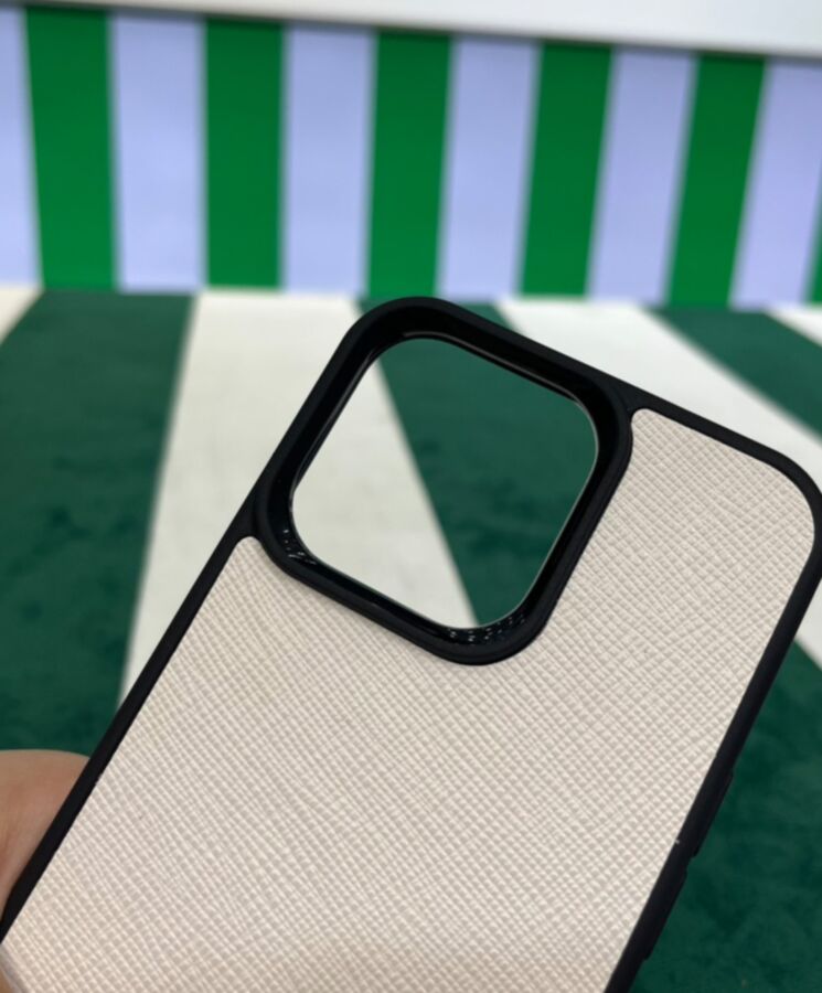 Pra.-da Saffiano Cover For Iphone 1ZH131