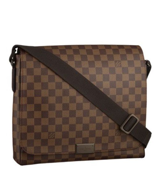 L.*V Damier District N41212 Brown